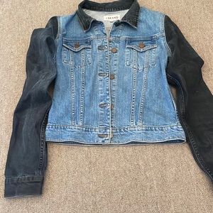J Brand distressed denim jacket